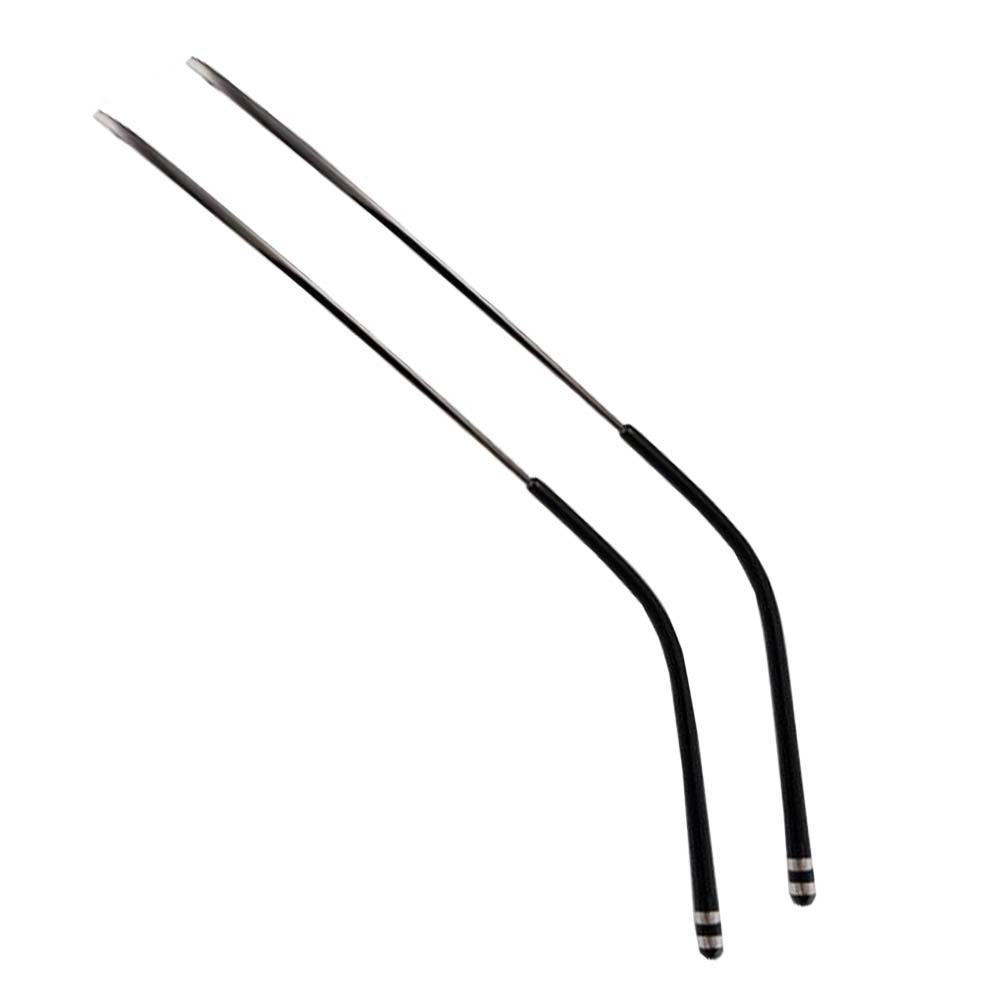 1 Pair Thin Metal Frame Arms Eyeglasses Replacement Temple, Grey