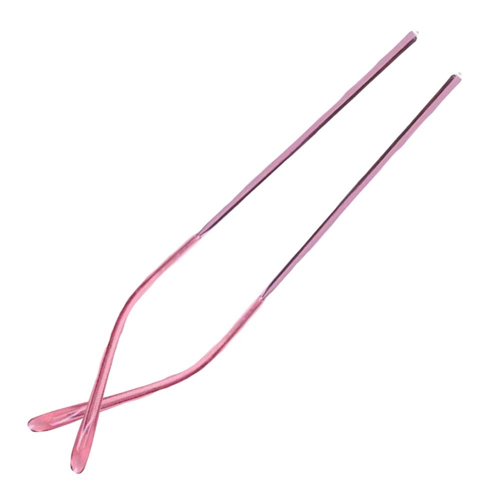 1 Pair Women Glasses Replacement Temple Eyewear Metal Frame Temple, Pink