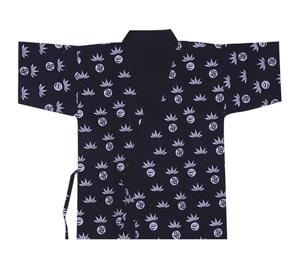 Kimono Sushi Chef Coat Uniform Japanese Restaurant Workwear for Men Women #14