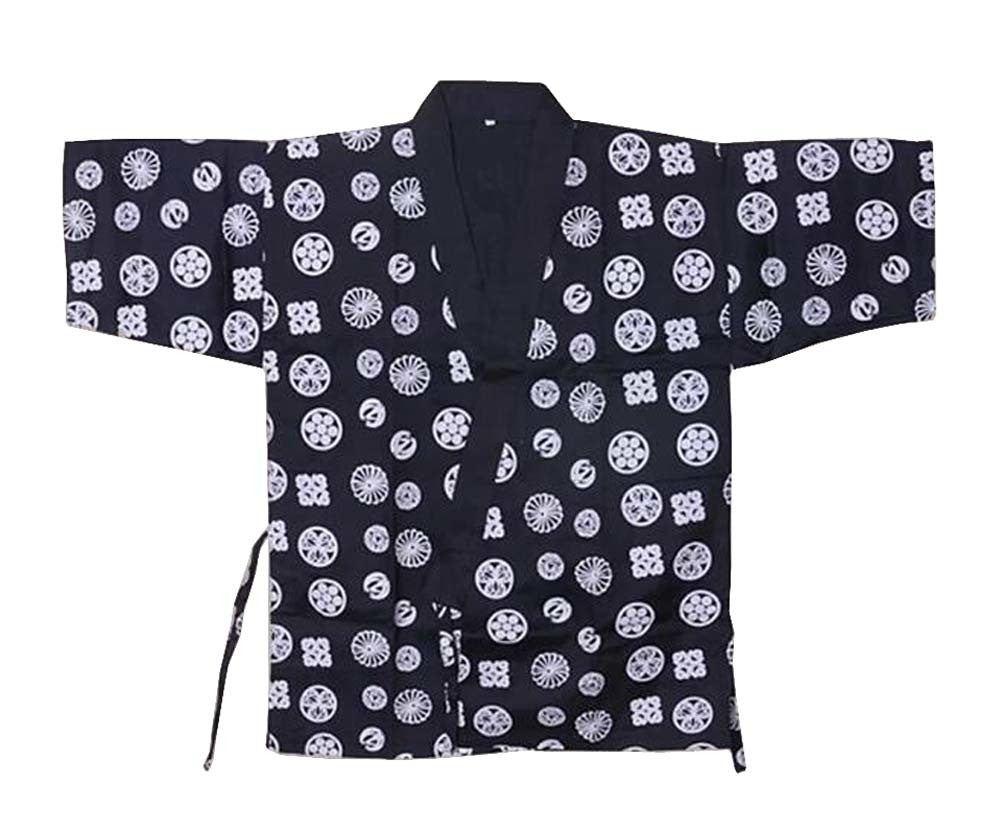 Kimono Sushi Chef Coat Uniform Japanese Restaurant Workwear for Men Women #16