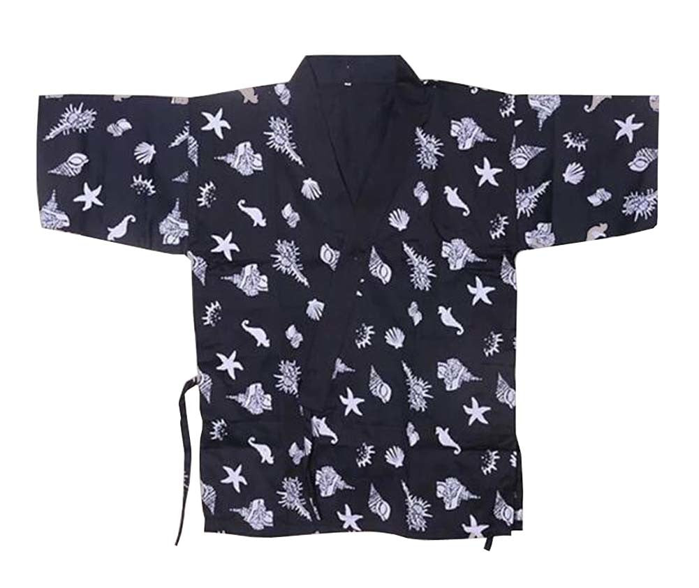 Kimono Sushi Chef Coat Uniform Japanese Restaurant Workwear for Men Women #20