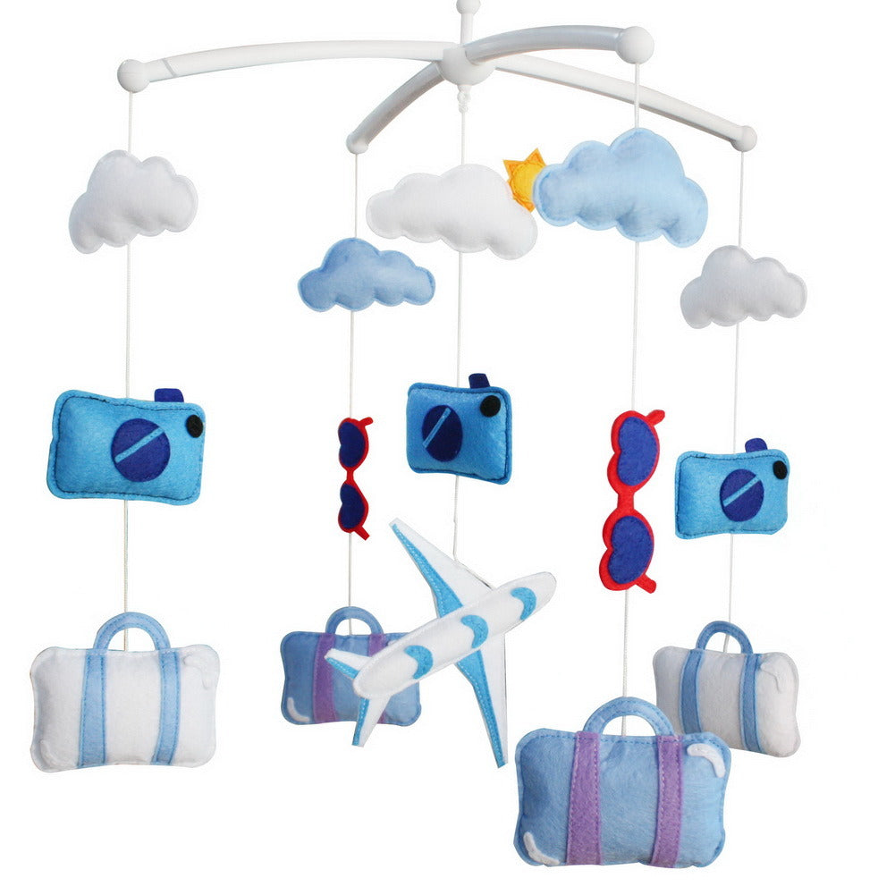 [Go Travel] Handmade Colorful Toy, Creative Gift, Musical Mobile