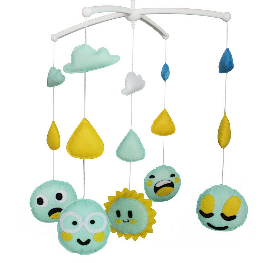 [Planets] Handmade Colorful Toy, Newborn Gift, Crib Mobile, Room Decor