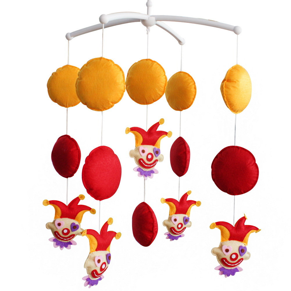 Cute & Colorful Newborn Baby Bed Bell [Clown] Creative Baby Gift