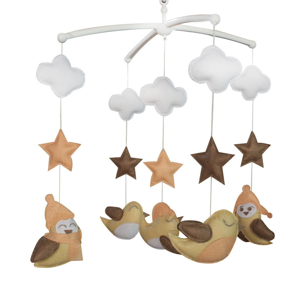Charming Handmade Toy, Hanging Decor Toy, [Flying Birds] Crib Mobile