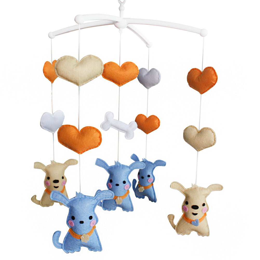 Musical Baby Mobile Lovely Baby Gift Nursery Mobile [Dog]