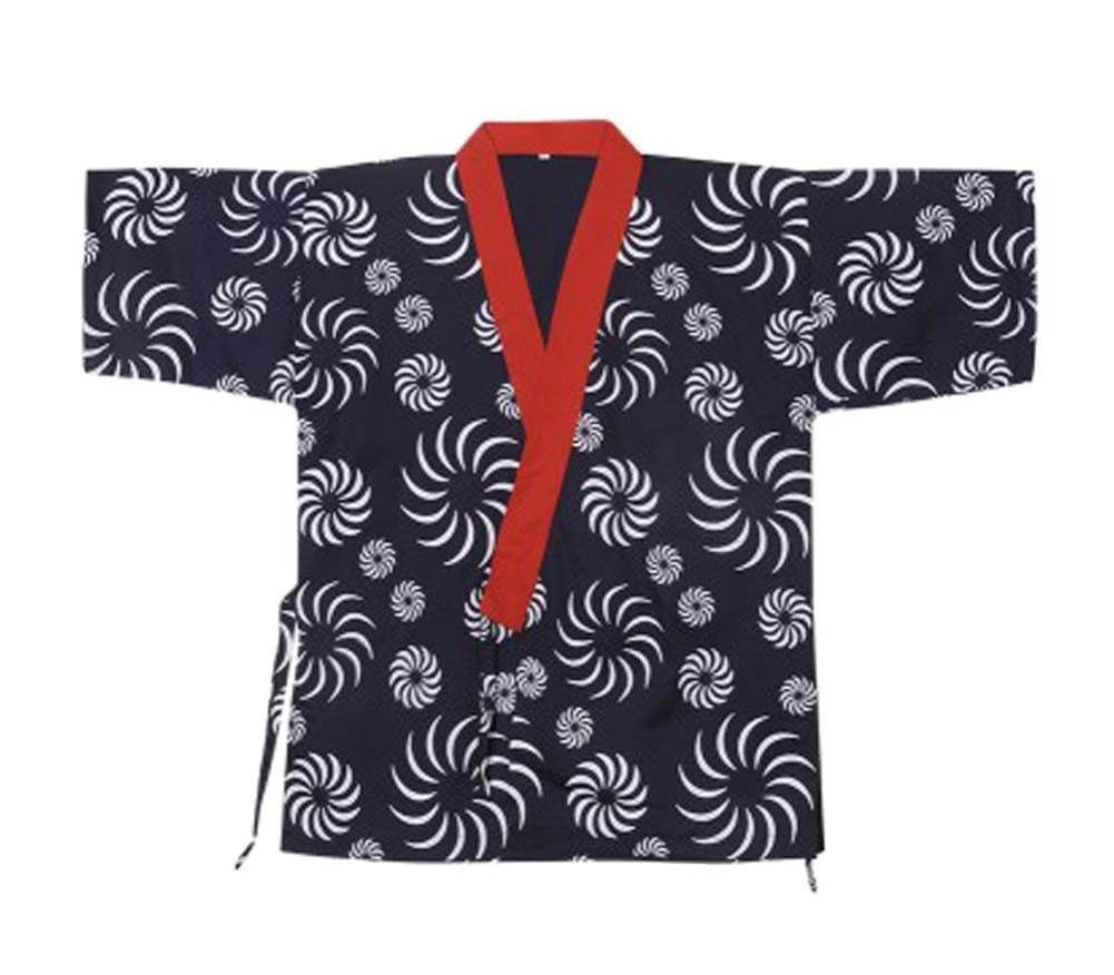 Kimono Sushi Chef Coat Uniform Japanese Restaurant Workwear for Men Women #29