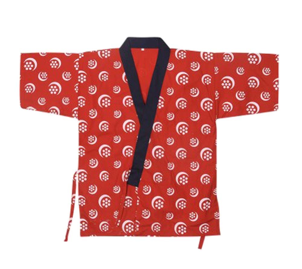 Kimono Sushi Chef Coat Uniform Japanese Restaurant Workwear for Men Women #30