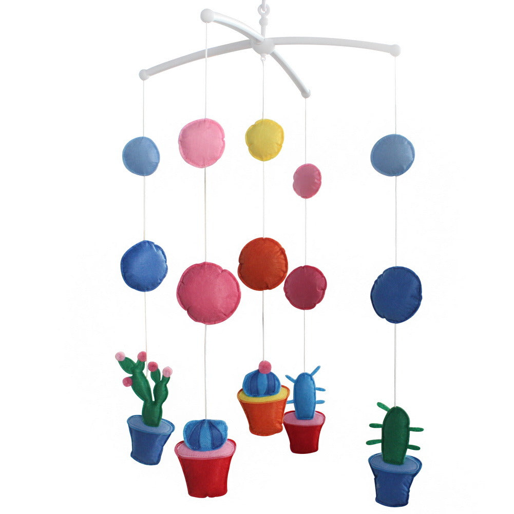 Adorable Gift [Potted Plant] Pretty Crib Mobile Hanging Toys