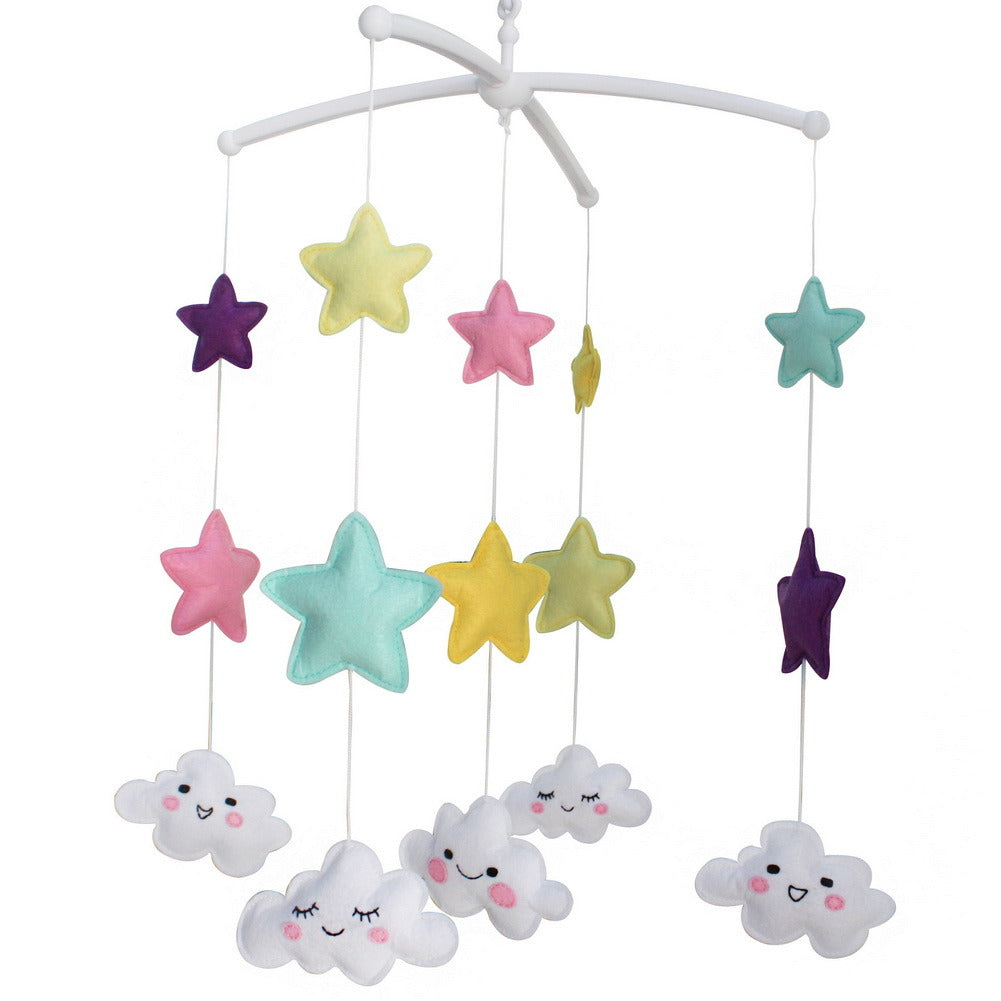 [Clear Sky] Non-woven Handmade Toys Nursery Gift Crib Mobile