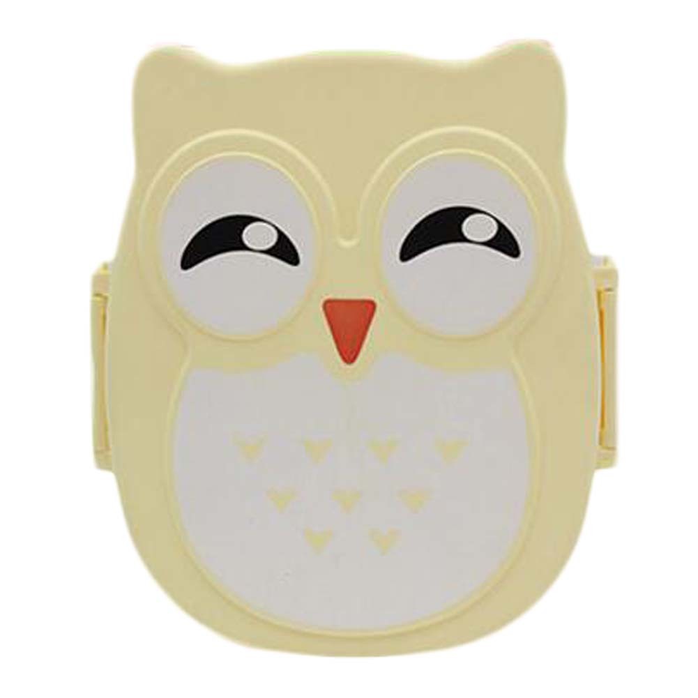 Sewing Kit 9 Colors Thread Spools Portable Yellow Owl Sewing Starter Kit with Case for DIY Beginners Home Sewing Supplies