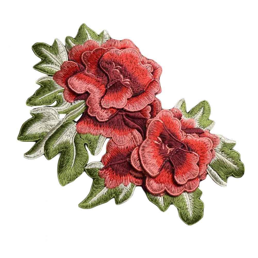 3D Flower Embroidery Applique Sew on Patches Applique Patches Cloth Appliques