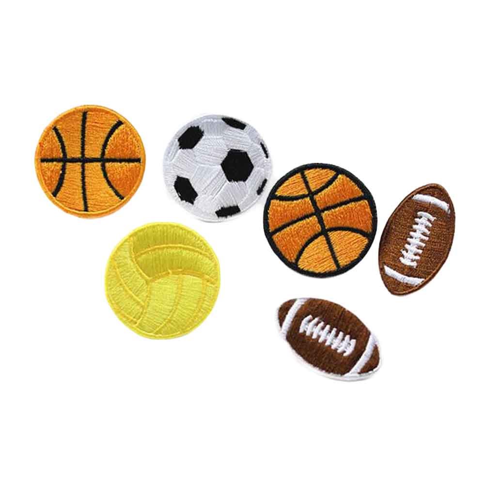 12 Pcs Balls Sew on Patches Cloth Appliques Patches Embroidery Appliques Random