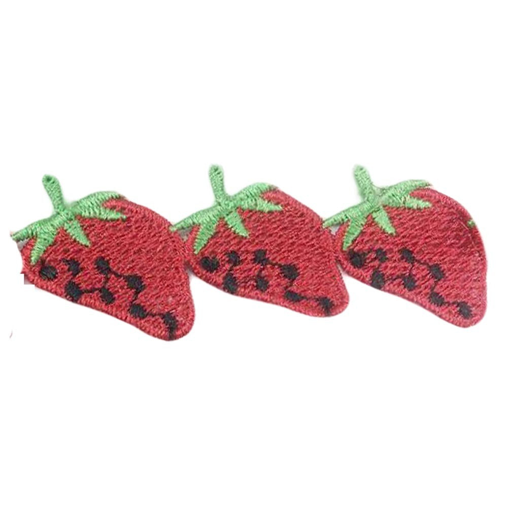 4 Yards Cute Strawberry Jute Twine Burlap Ribbon for DIY Crafts Wedding Party Decor Gift-Wrapping