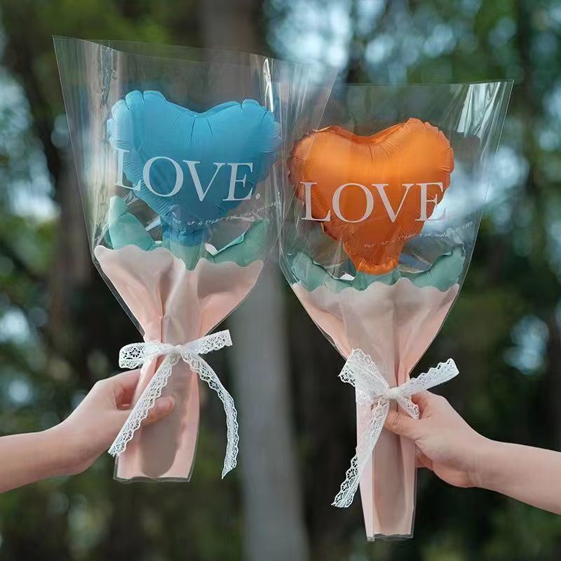 Mother's Day Goddess's Day Valentine's Day holding love flower balloon kindergarten mall activities gifts