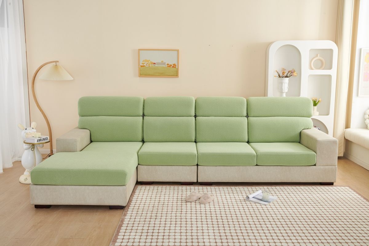 Four Seasons Universal Noble Consort Sofa Cover, High Quality Elastic Universal Cover, Sofa Hat, Non slip Sofa Seat Cushion Cover, Full Package