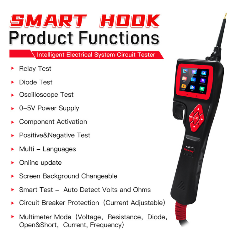 Auto current circuit rapid test detector, fault diagnosis instrument intelligent multi-purpose, intelligent (can be upgraded) circuit analyzer