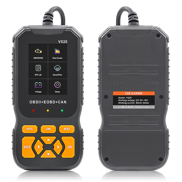 Obd 2 car code reading card.  Engine fault detector elm327 fault scanner