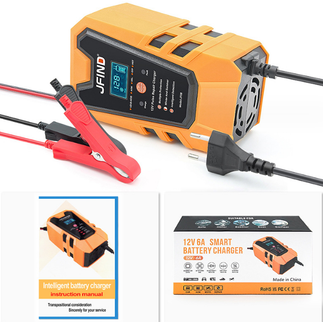 Motorcycle battery repair type charger, 12V Car Battery Charger