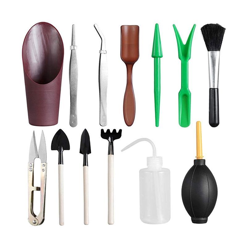 Outdoor & Indoor Usage 13PCS Mini Garden Planting Tool Set