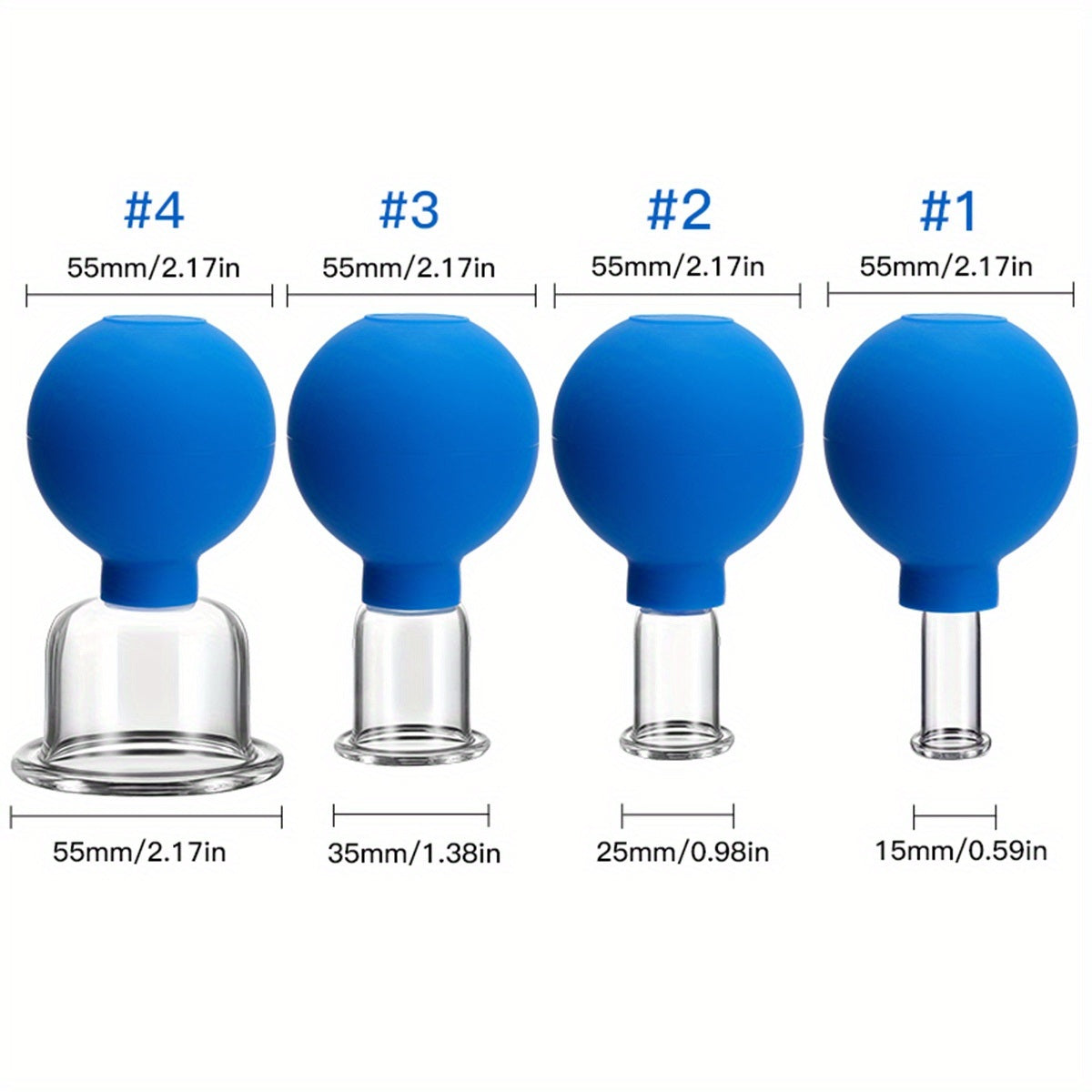 Reduce Puffiness & Improve Skin Health with Vacuum Cupping Glass Jar Cellulite Massager!