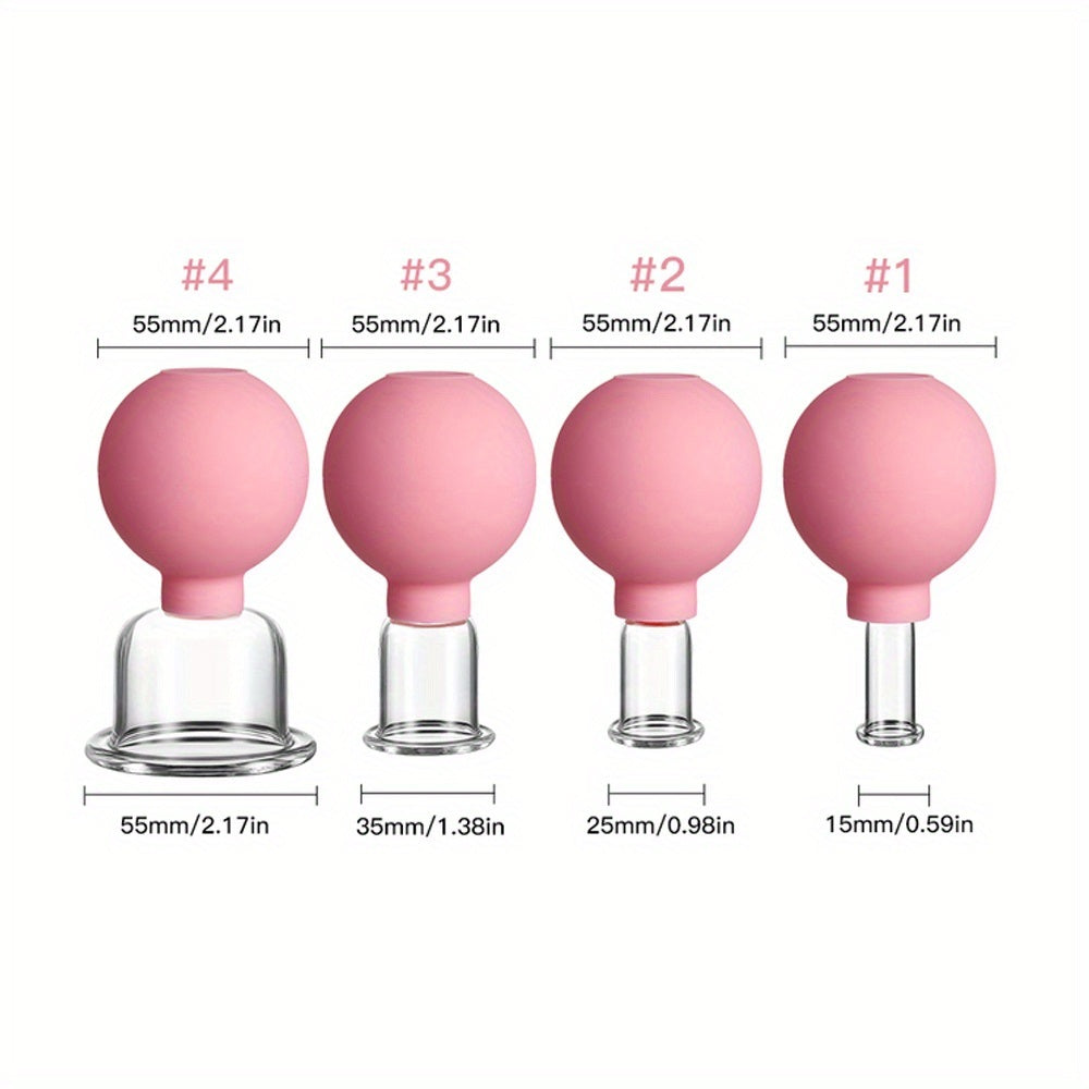 Reduce Puffiness & Improve Skin Health with Vacuum Cupping Glass Jar Cellulite Massager!