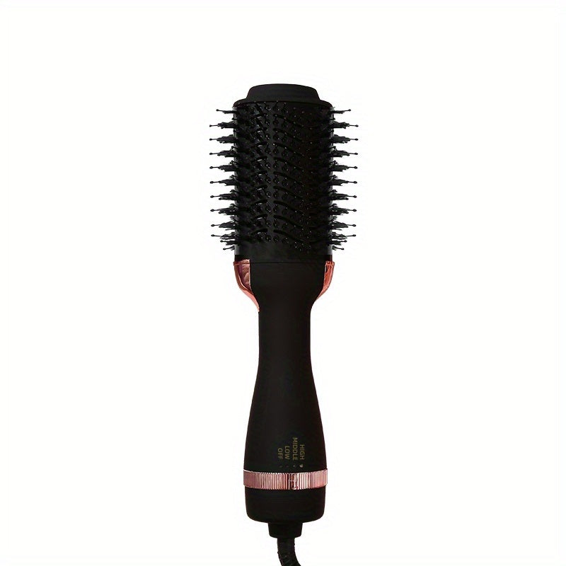 3-in-1 Hair Dryer Brush - Straighten and Style Your Hair with Hot Air Brush - Perfect for Damage-Free Hair Care