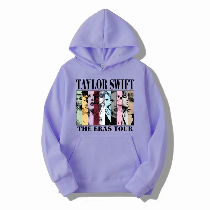 Pop Taylor Swift The Eras Tour Hoodie Girls Boys Hooded Sweatshirt Pullover Tops 9-14 Yeras Kids Teens High Quality