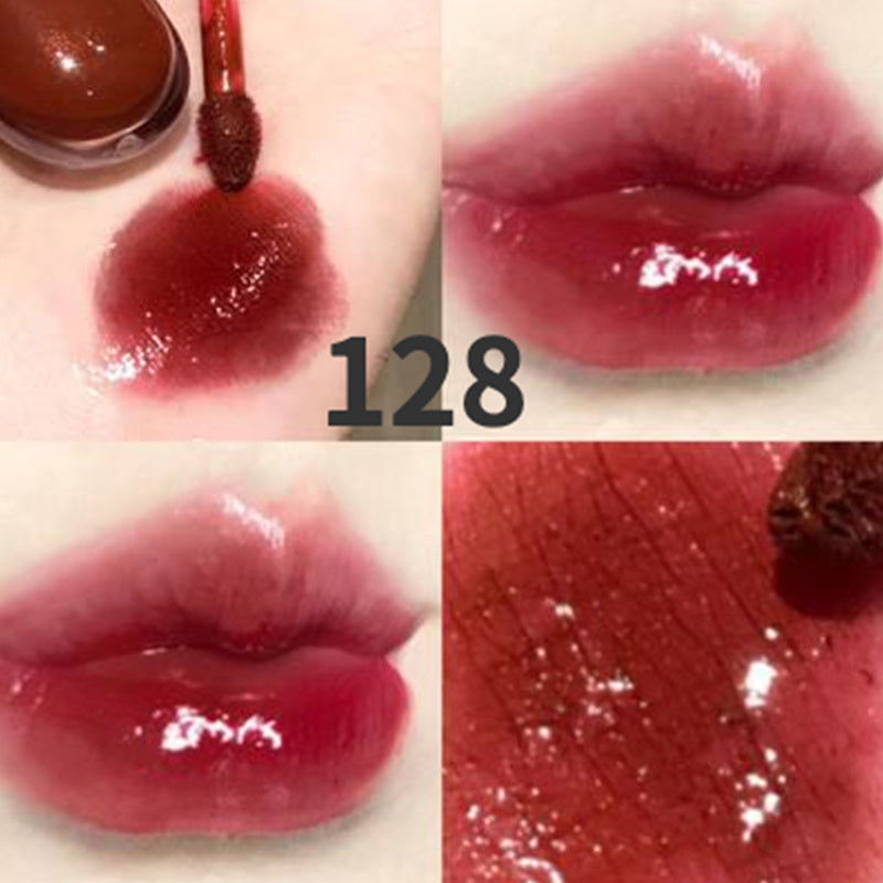 KIKO Make up Lip Oil Lip Glaze Non-Fading Lipsticks Makeup Gloss Milk Tea Mirror Transparent Lip Color Double Headed Lip Gloss