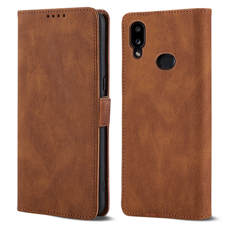 Case for Samsung Galaxy A10S Phone Case Soft TPU Samsung Galaxy A10S Phone Case Wallet style leather case(Samsung Galaxy A10S-pitao-hei)