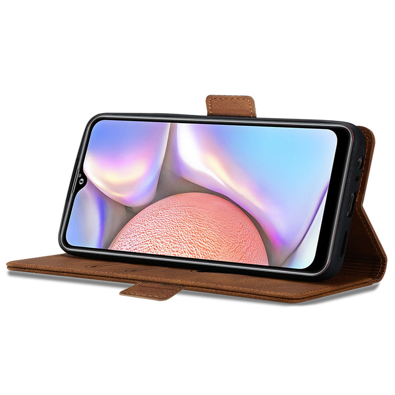 Case for Samsung Galaxy A10S Phone Case Soft TPU Samsung Galaxy A10S Phone Case Wallet style leather case(Samsung Galaxy A10S-pitao-hei)