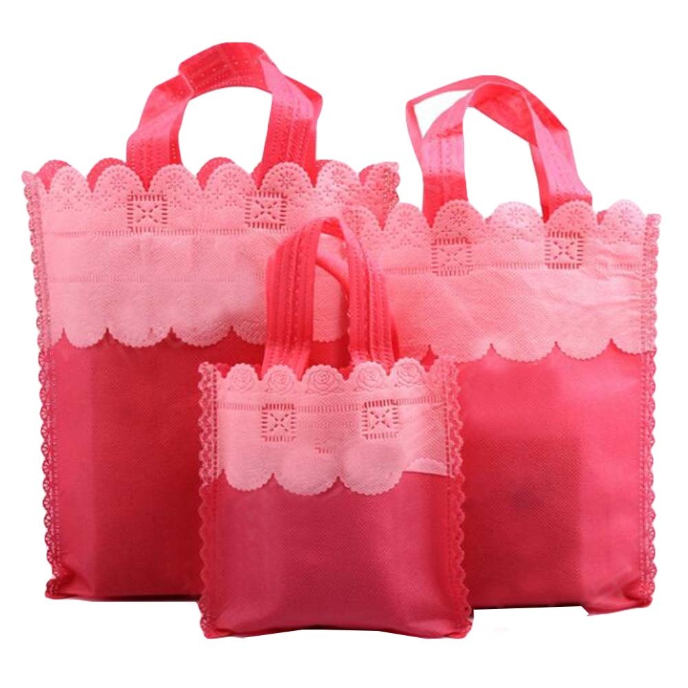 10 Set Non-woven Jewelry Storage Bag Small Gift Bags Party Favor Bags