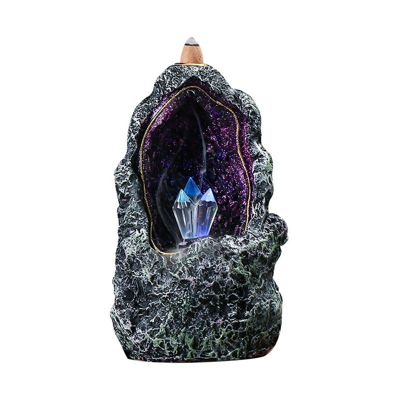 Backflow Incense Burner Creative Ornaments for Indoor