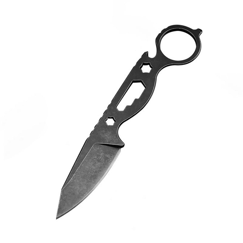 Outdoor Wilderness Survival Small Straight Knife Hunting Knife Pocket Knife