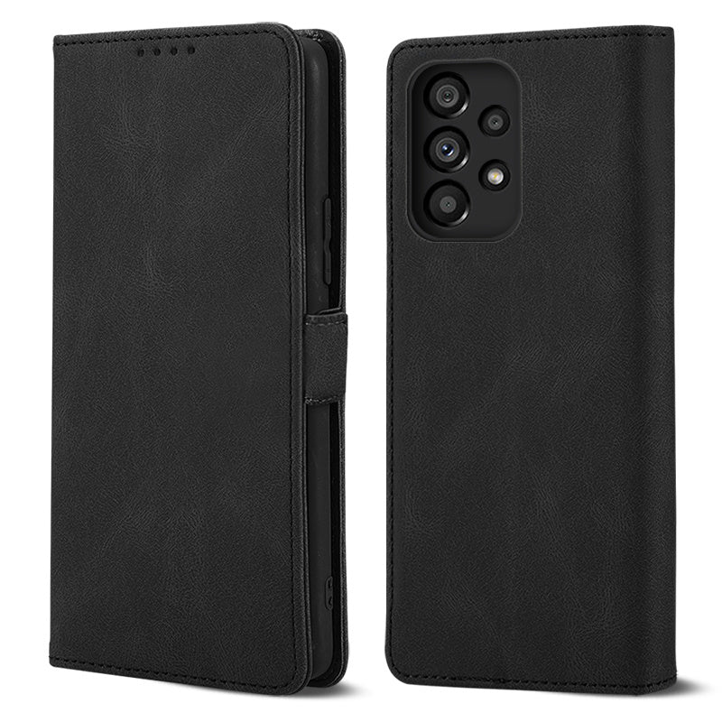 Case for Samsung Galaxy A53 5G Phone Case Soft TPU Samsung Galaxy A53 5G Phone Case Wallet style leather case(Samsung Galaxy A53 5G-pitao-hei)