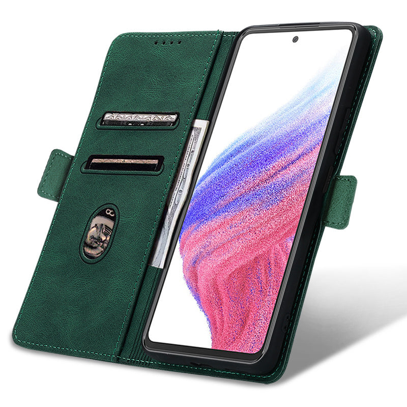 Case for Samsung Galaxy A53 5G Phone Case Soft TPU Samsung Galaxy A53 5G Phone Case Wallet style leather case(Samsung Galaxy A53 5G-pitao-hei)