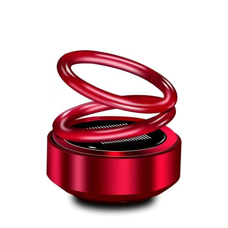 Mini Portable Kinetic Heater, Auto Rotating Solar Double Ring Heater