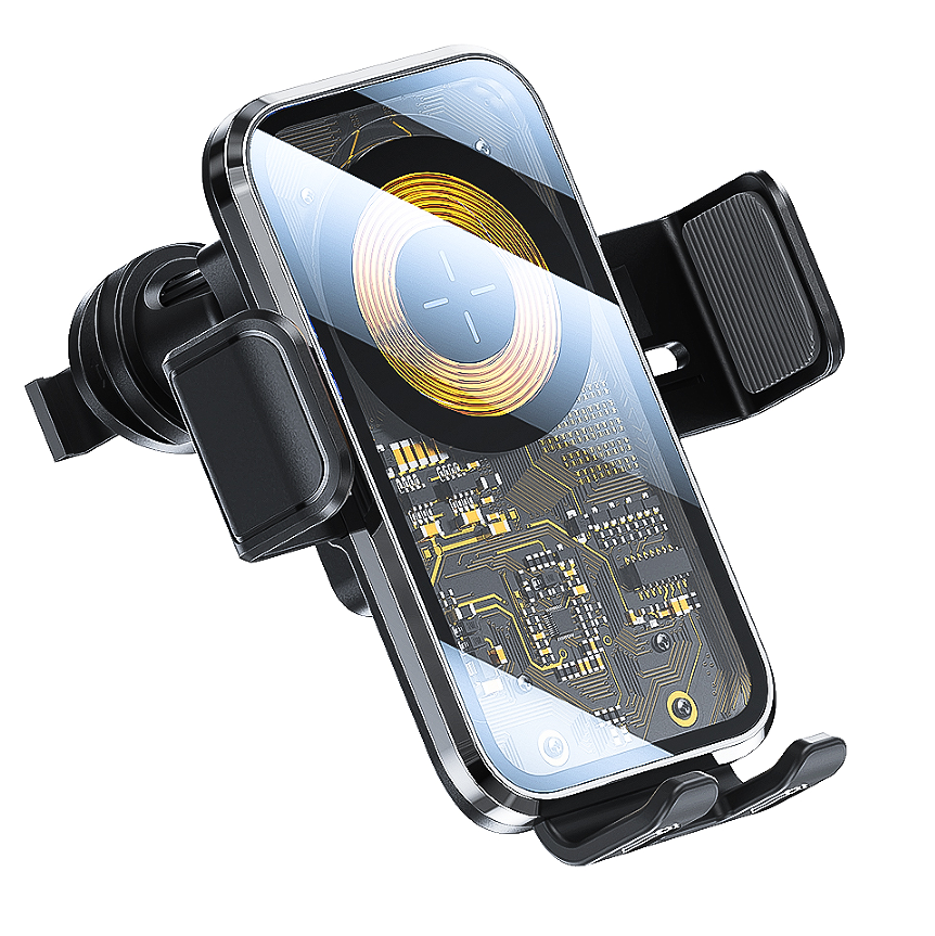 FOR Huawei mobile phone super fast charge 66W Tuyere type car wireless charger.