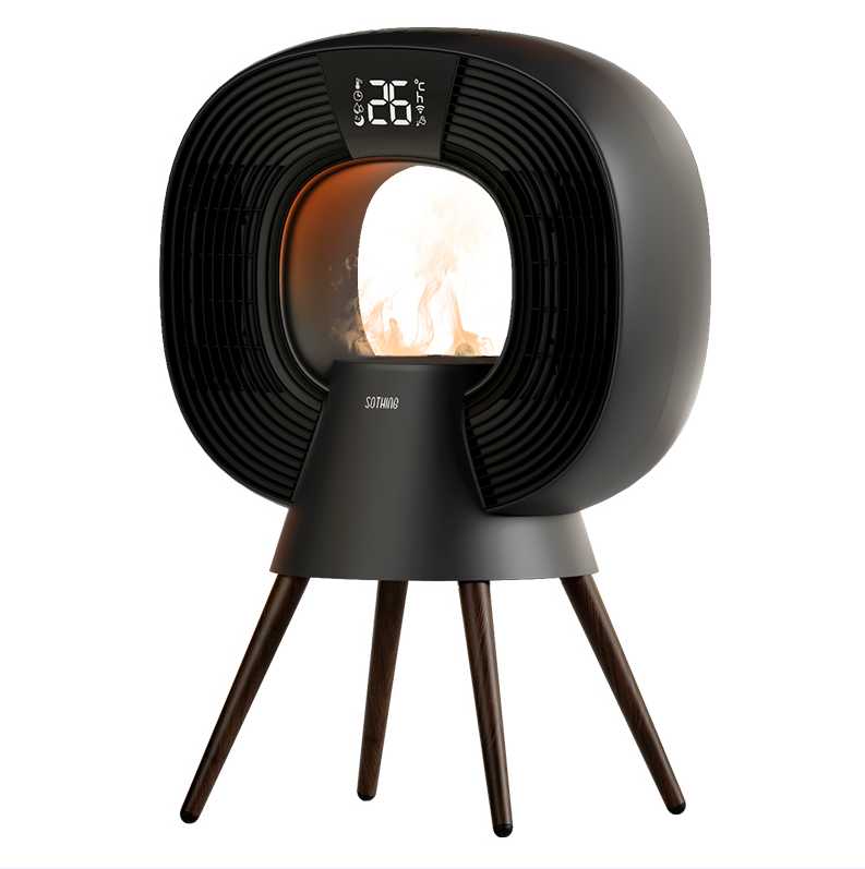 PS2220D Max. APP + infrared remote control fast humidifying heater. (A 3000W fast heating APP control + infrared remote control humidification heater).