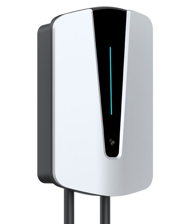 PSEU611.(European standard) LED screen display wall mounted / panel AC 400V, 16A, 11KW household model 2 / commercial model electric car charger INJET