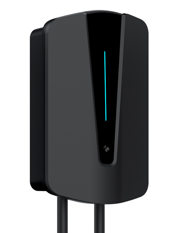 PSEU611.(European standard) LED screen display wall mounted / panel AC 400V, 16A, 11KW household model 2 / commercial model electric car charger INJET