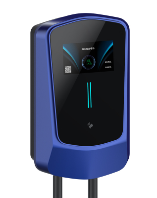 PSEU811. 4.3-inch screen display wall-mounted / floor plate type AC 400V, 16A, 11KW household model 2 / commercial model electric vehicle charger INJE