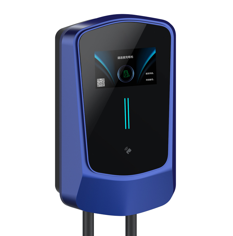 4.3-inch screen display wall-mounted / floor plate type home type 2 and commercial electric vehicle charger INJET-Nexus(EU)