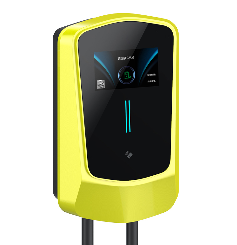 4.3-inch screen display wall-mounted / floor plate type home type 2 and commercial electric vehicle charger INJET-Nexus(EU)