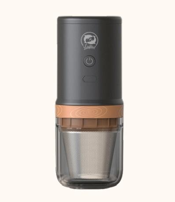 Multifunction coffee bean grinder. (On-board wireless charging brewing coffee / coffee grinding, 3300 mAh lithium capacity, non-segment fine tuning, strong power)