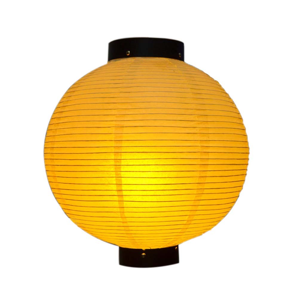 Japanese Style Home Decor/Restaurant Hanging Lantern Paper Lantern 12" [Beige]