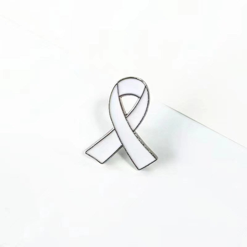 Set Of 5 Ribbon Brooch Pin Beautiful Design Ribbon Enamel Pin Alloy Material