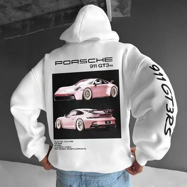 Porsche 911 Hoodie, Car Sweatshirt Hoodie, Car Enthusiasts, Unisex Oversize Streetwear