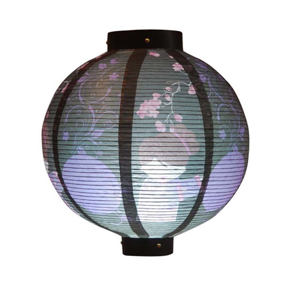 Japanese Style Home Decor/Restaurant Hanging Lantern Paper Lantern 12" [D]