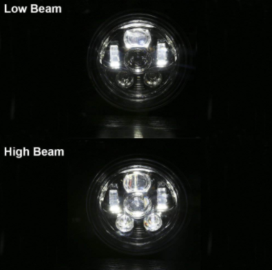 7-inch motorcycle headlights. (MS-1680+MS-7HBB FOR Harley Motorcycle 1991-2013.FOR Yamaha Motorcycle 1998-2011.FOR Jeep Land Rover Hummer Lamp 1981-20